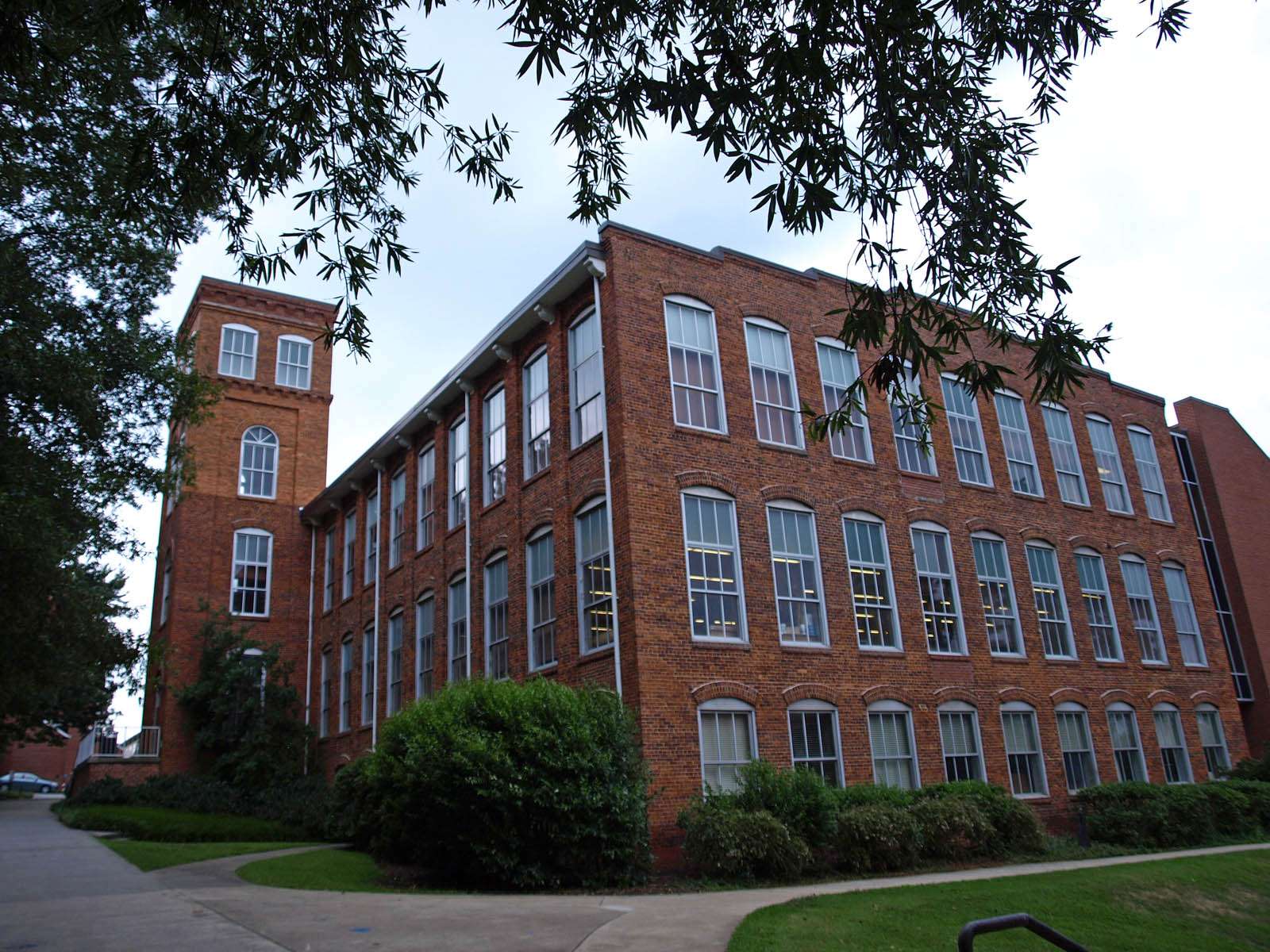 Godfrey Hall is featured at Clemson University.