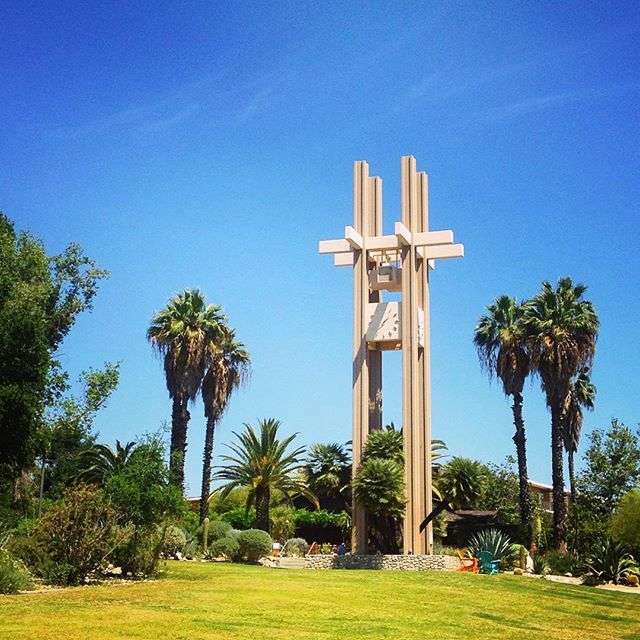 Brant Clock Tower is featured at Pitzer College.