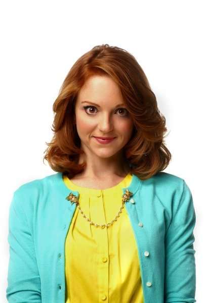 This is a portrait of Emma Pillsbury from Glee.