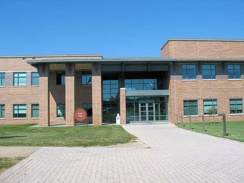 This is a wide shot of Lord Hall.