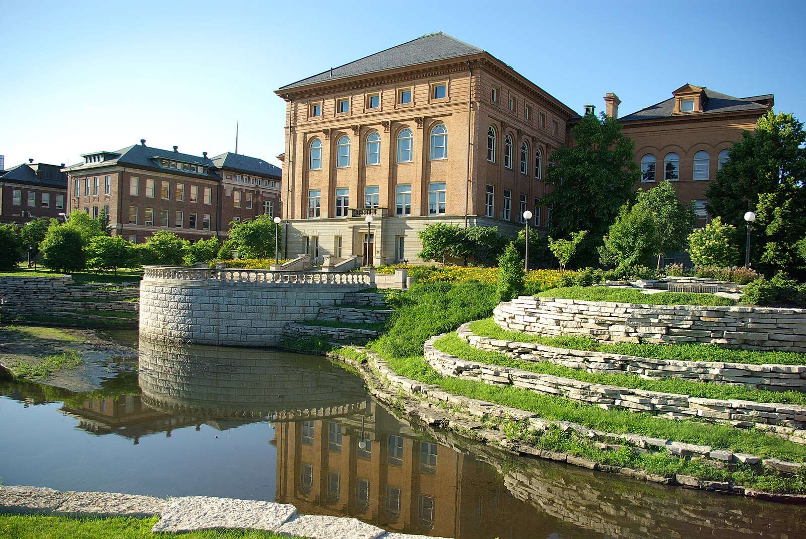 Engineering Hall is featured at the University of Illinois Urbana-Champaign.