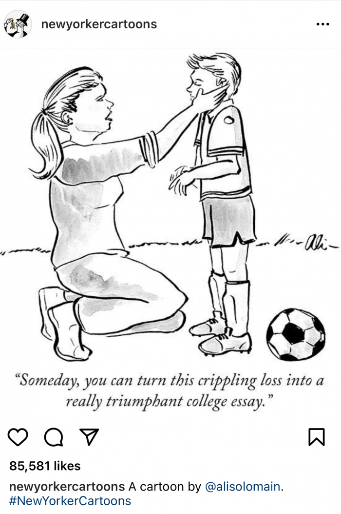 A New Yorker cartoon.